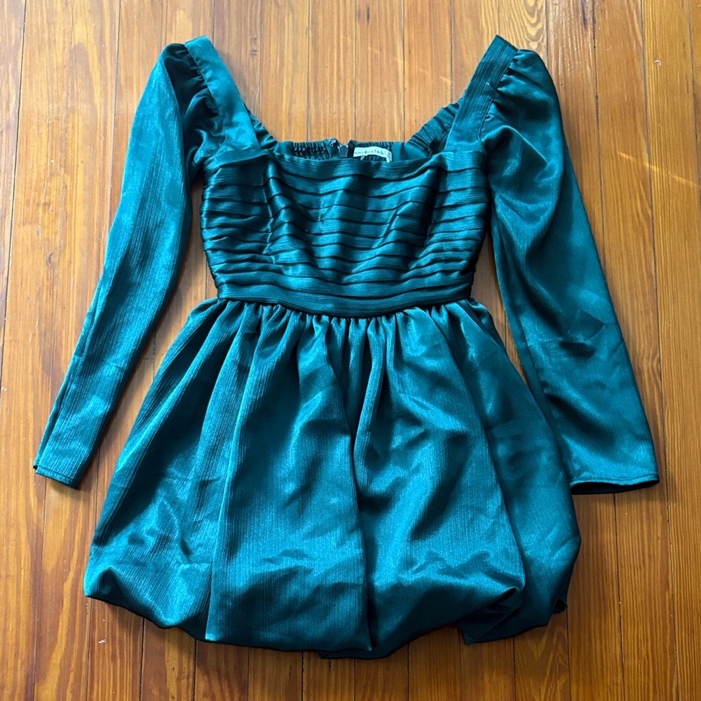Emerald green Abercrombie dress